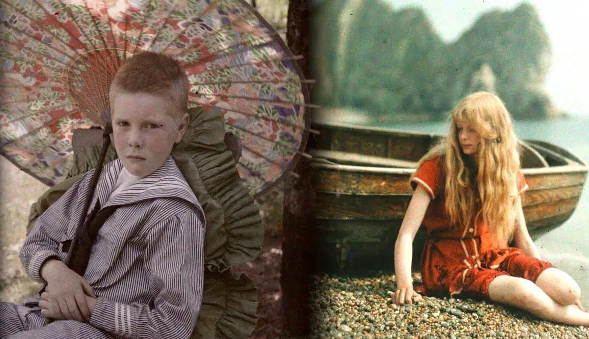 a combination of photos from the 20th century, created by The Collector