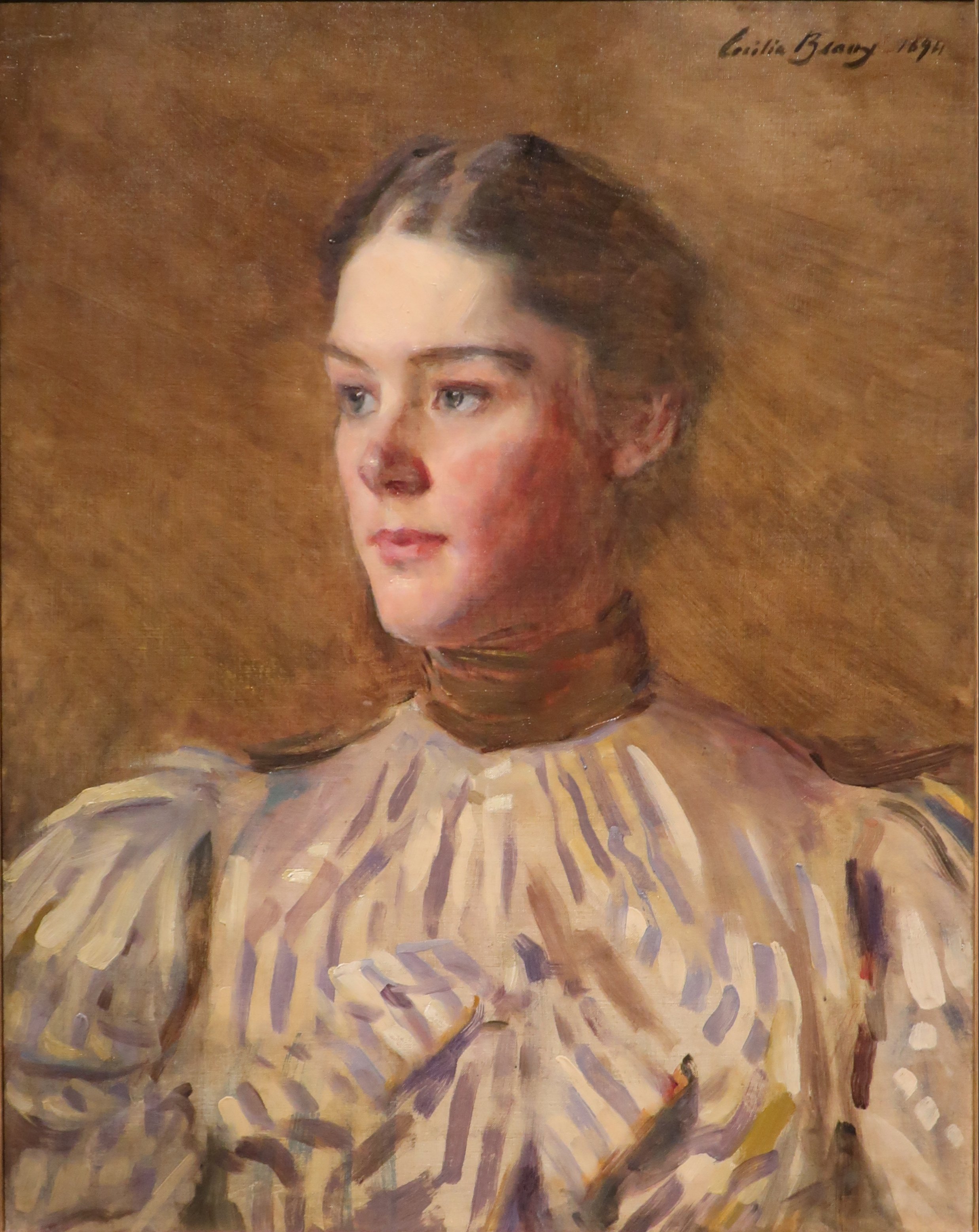 Self-Portrait by Cecilia Beaux, 1894, National Museum of Women in the Arts, Washington D.C.