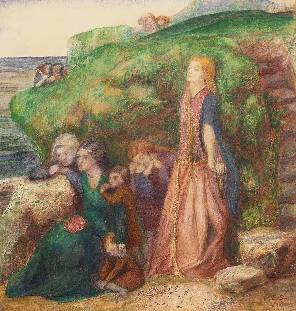 Ladies’ Lament by Elizabeth Siddal, 1856