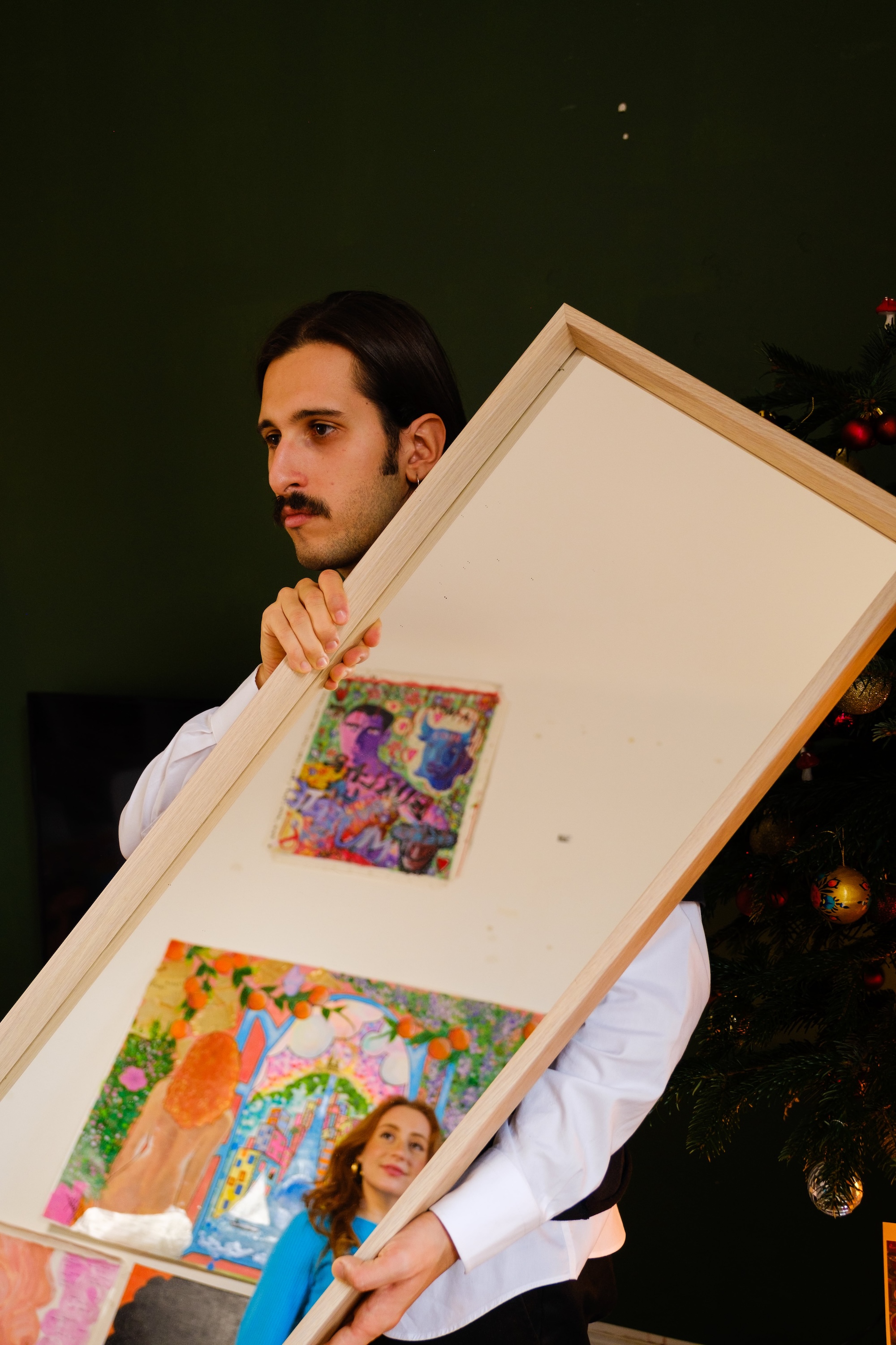 Photoshoot of Jaime and Mathilde, founders of KAMA Collection, by Isabel Dröge, with Fujifilm X-T4