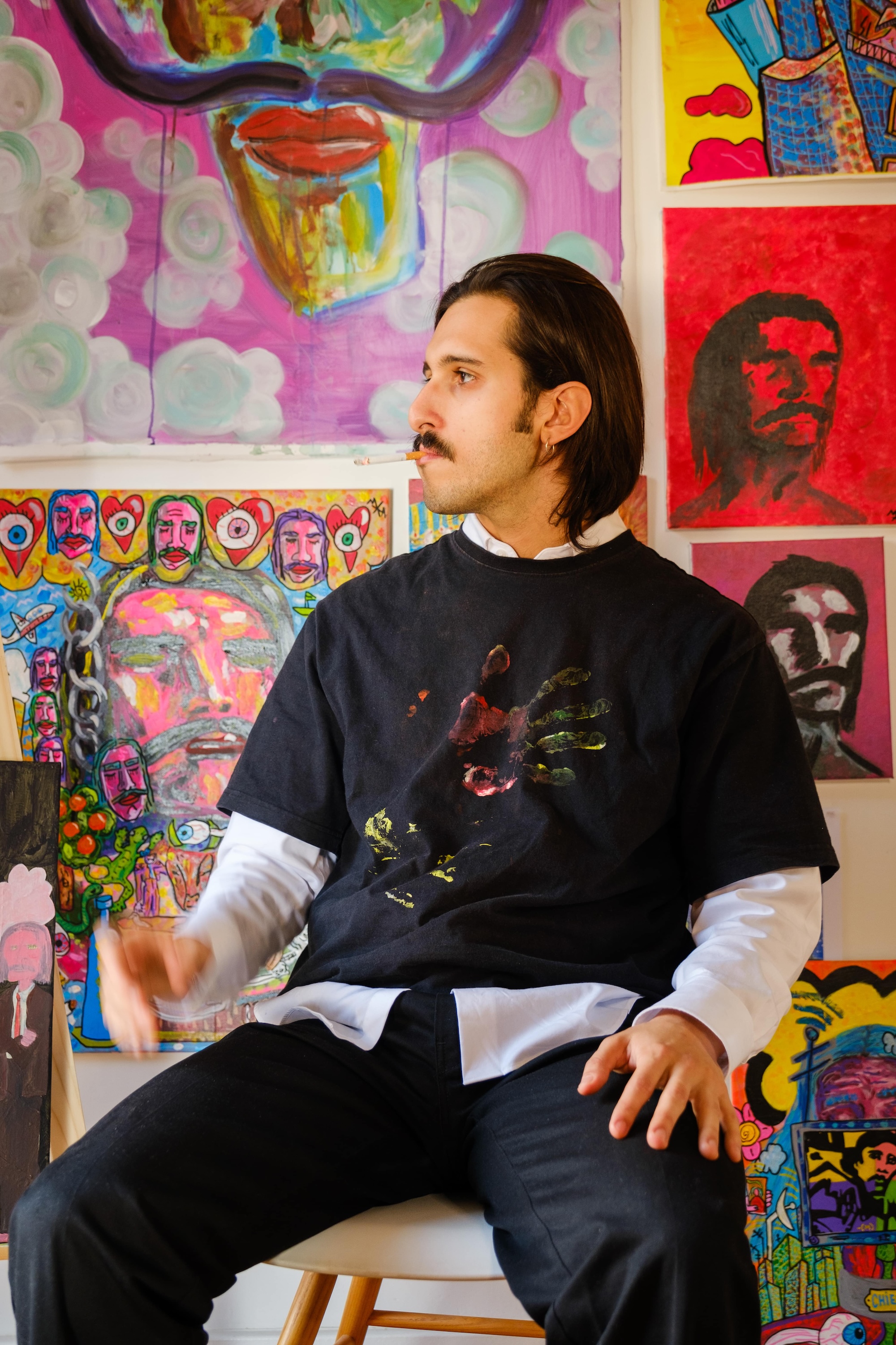 Photoshoot of Jaime and Mathilde, founders of KAMA Collection, by Isabel Dröge, with Fujifilm X-T4