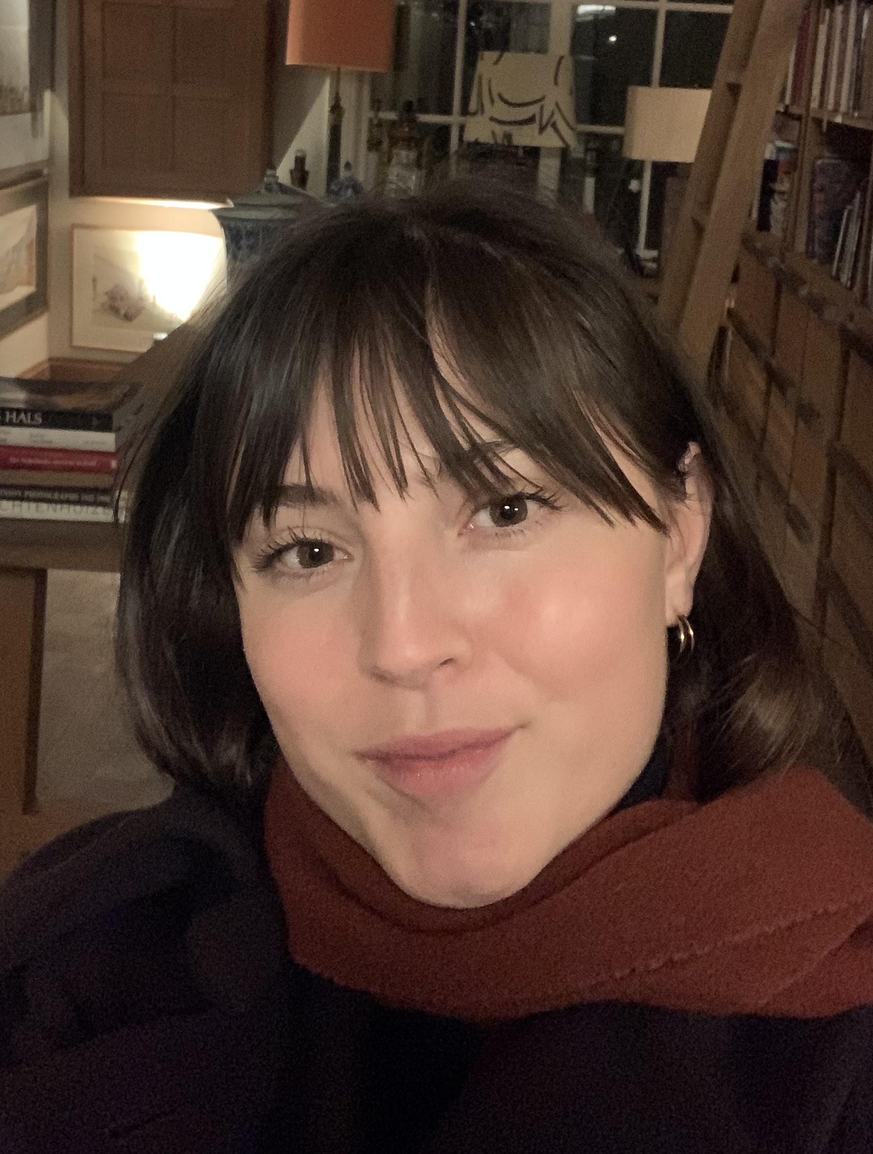 self portrait of Isabel Dröge